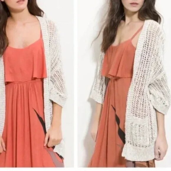 Free People Gone Fishing Oversized Cardigan, Size Small - Picture 1 of 8
